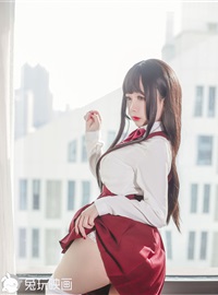 Sunaijiao VOL.045 in a red dress(14)